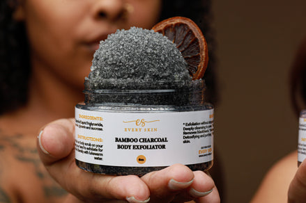 Bamboo charcoal Exfoliator
